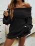 'Clarimond' Drop Shoulder Oversized Knit Sweater - Celes Fashion